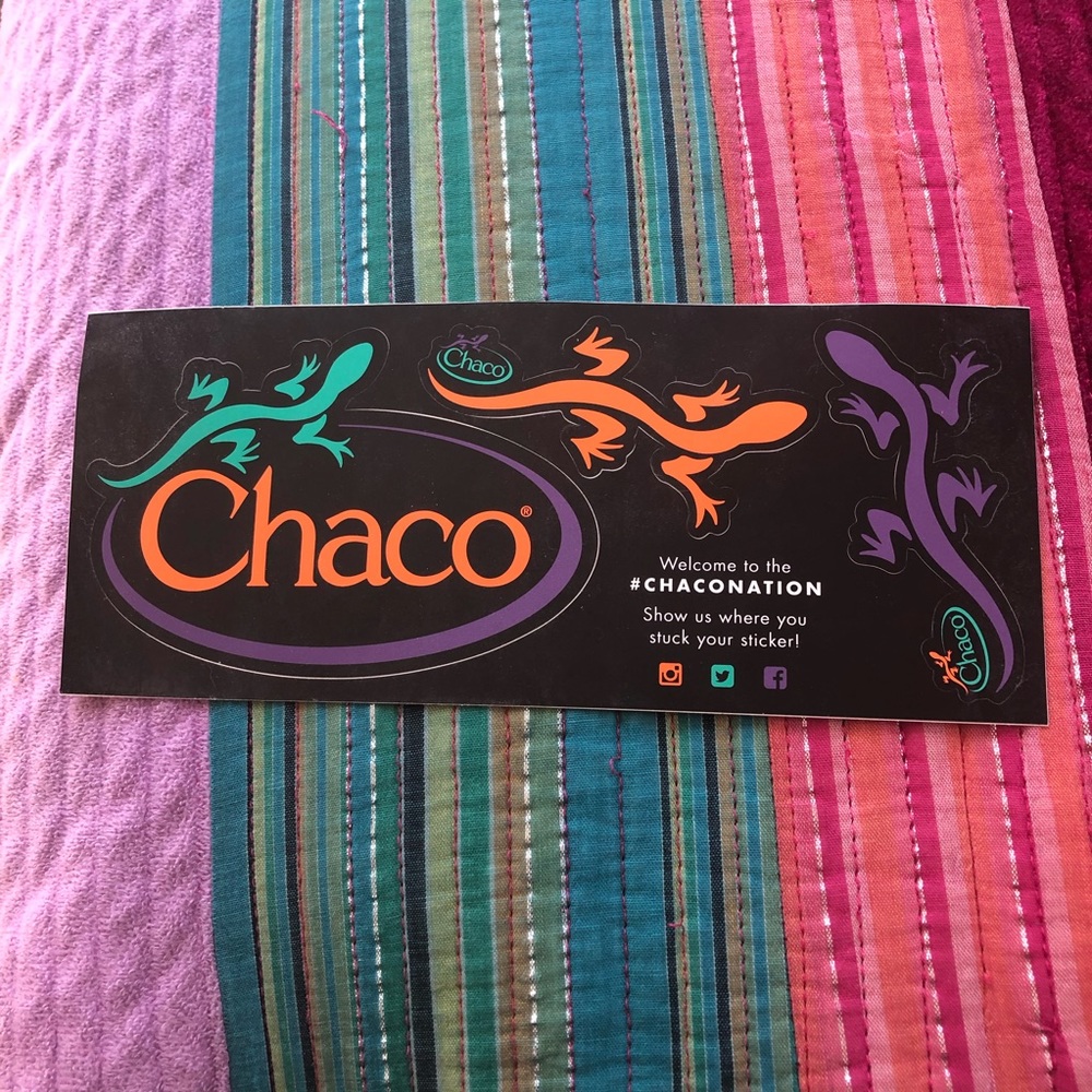 Chaco Stickers *free with purchase